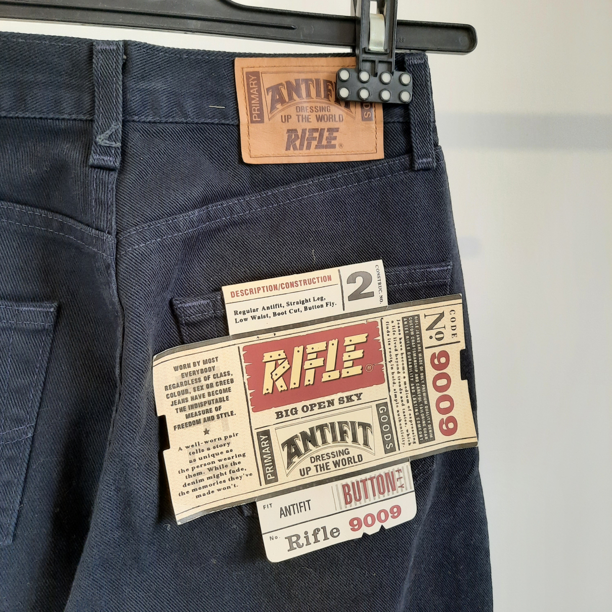 Straight jeans Rifle Blue size 28 US in 